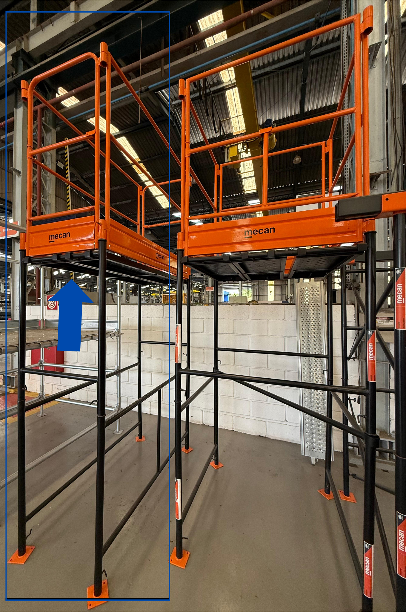 Painel Andaime Tubular 1x0,65m